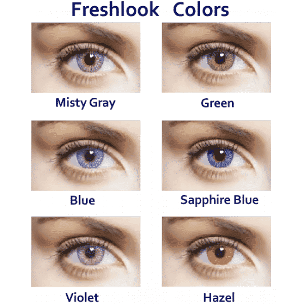 freshlook colorblends violet